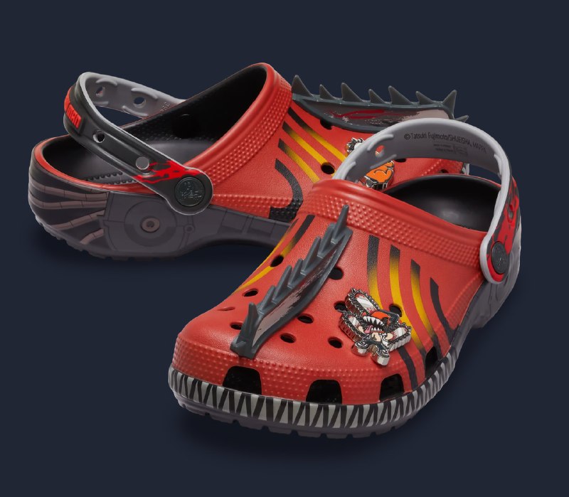 Crocs представили коллекцию сабо по «Человеку-бензопиле»
В линейку войдут 4 модели и набор джибитсо