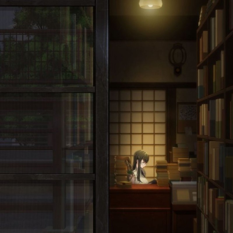 Между строк
Анонсировано аниме по ранобэ "Записи о книгах в старом книжном магазине" (The Case File