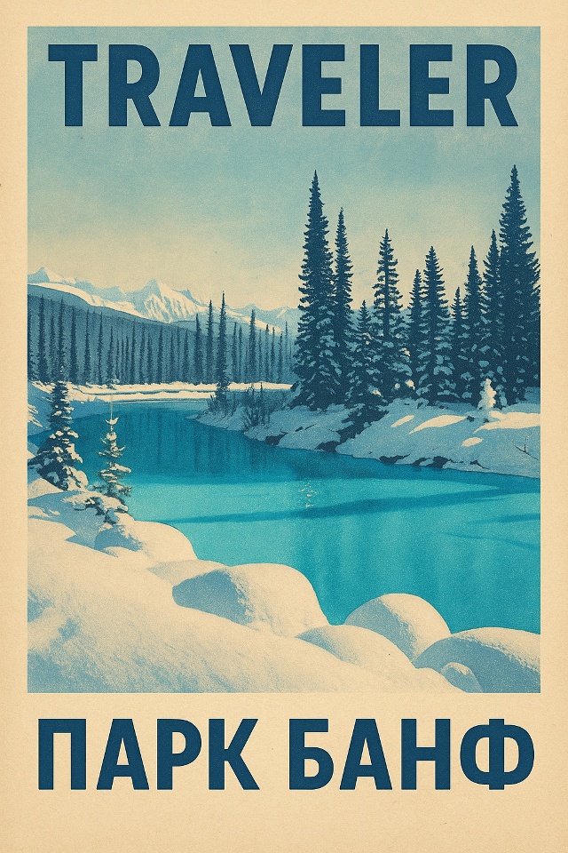 🌍 Парк Банф, Канада
Национальный парк Банф — сердце К...