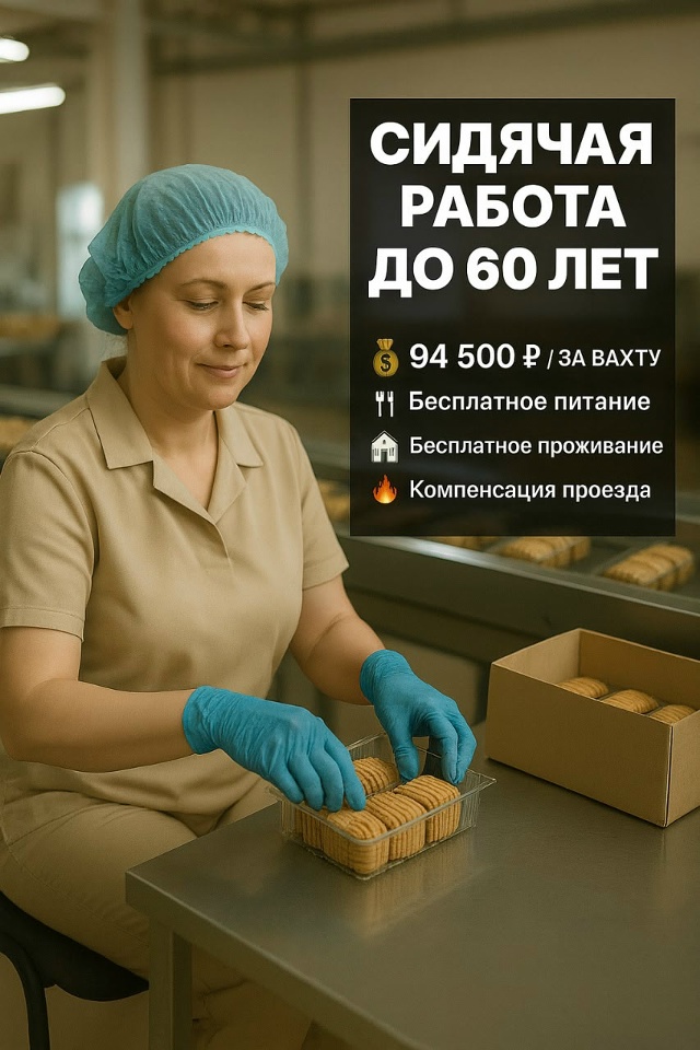 ❗РАБОТА ДЛЯ ЖЕНЩИН ДО 60 ЛЕТ ❗
? УПАКОВКА ПЕЧЕНЬЯ | Сид...