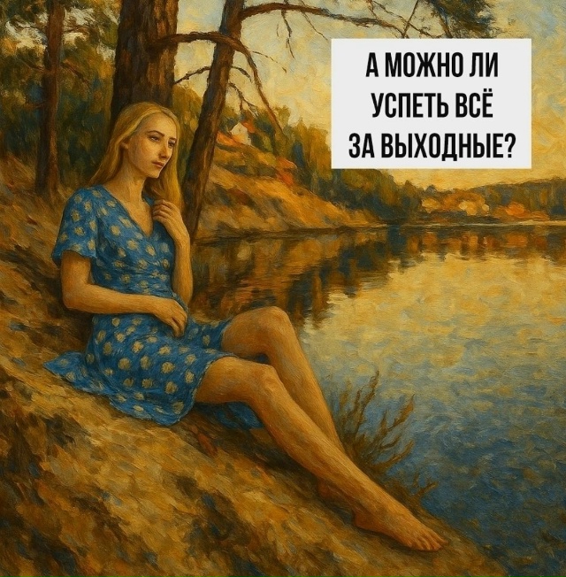 А нормально что она сама с собой говорит