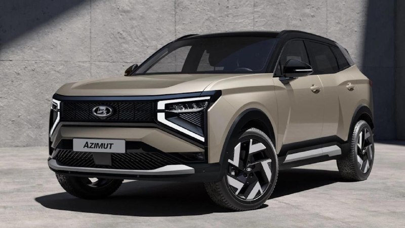 🚘АвтоВАЗ представил на ПМЭФ новый кроссовер Lada Azimut Модель построена на базе Vesta. Стоимость —