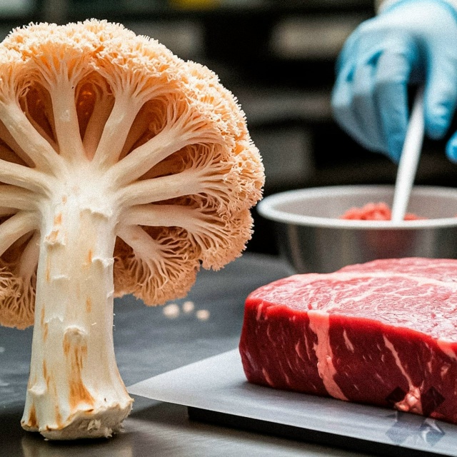 ⚡️Китайские учёные прокачали гриб, им можно заменить ...