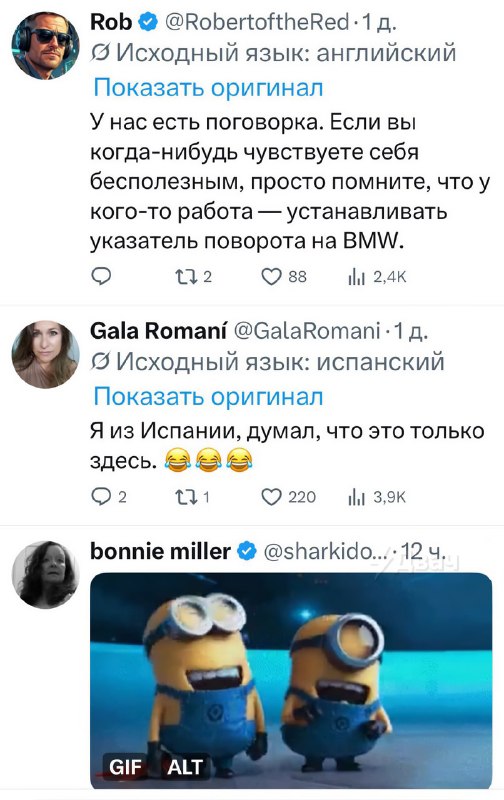 Водителей BMW хейтят во всём мире: в X недавно прикрутили автоперевод, и народ просёк, что бэховоды