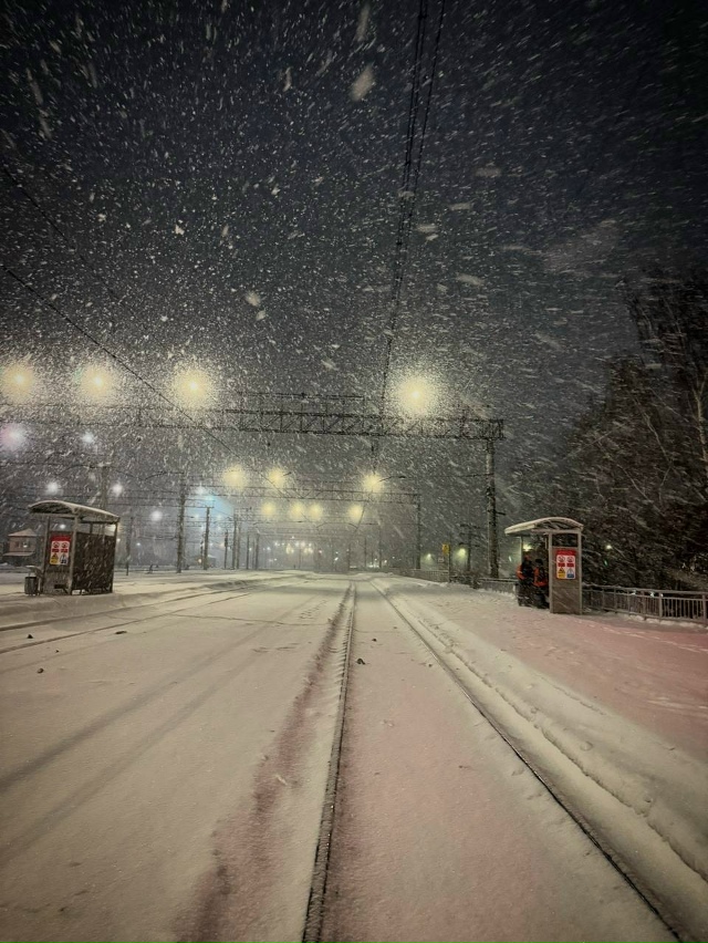 Атмocфepныe кaдpы зимнeгo Ηoвocибиpcкa