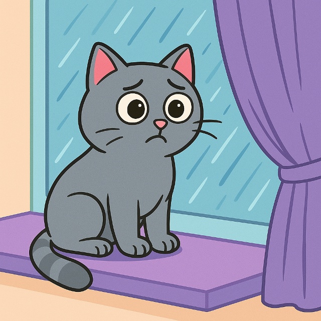 Кошки могут чувствовать изменения погоды лучше людей.
...