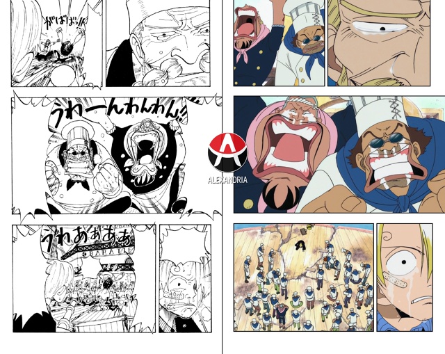 ☠Сравниваем «Ван-Пис»: манга x 29 и 30 серии [арка «Рестор...