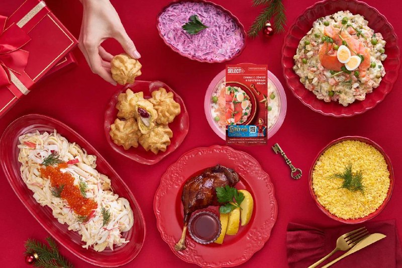 Вааау, «Перекрёсток» выпустил новогоднюю коллекцию готовой еды в коллабе с фильмом «Буратино»! Фильм