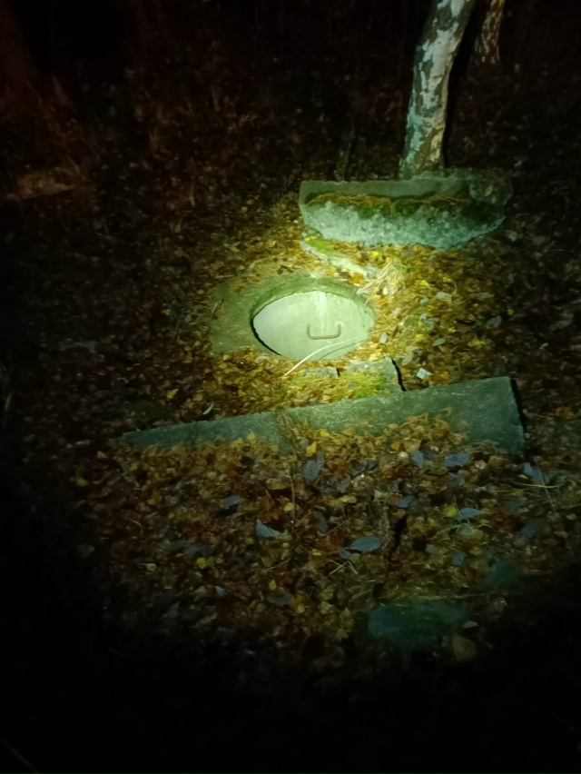 В тему о не закрытых люках. Через дорогу от остановки в?...