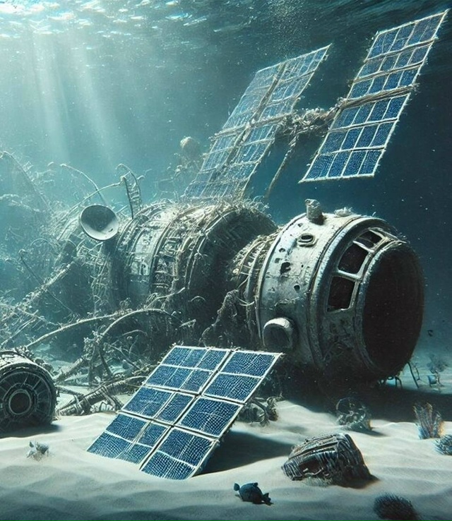 Кладбище космических кораблей
В южной части Тихого о?...