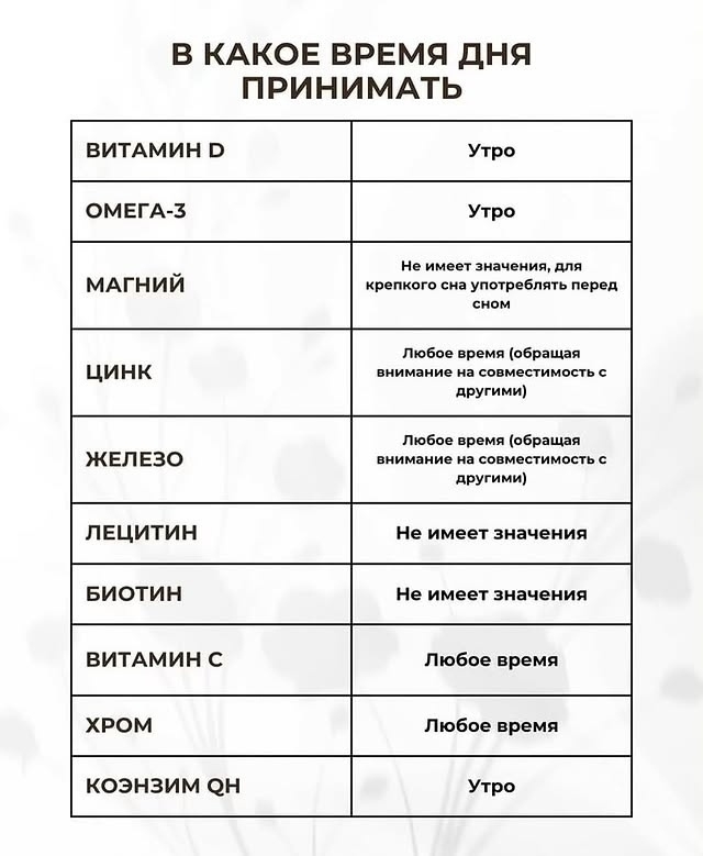 И конечно же принимать их надо, только по назначению вр...
