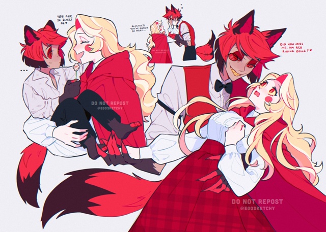 #Hazbin_Hotel / Отель Хазбин
#неканон_зато_красиво
Art: egosketchy ...
