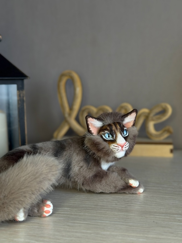 Коршун🩵🤎
Кукла в смешанной технике из полимерной гл?...