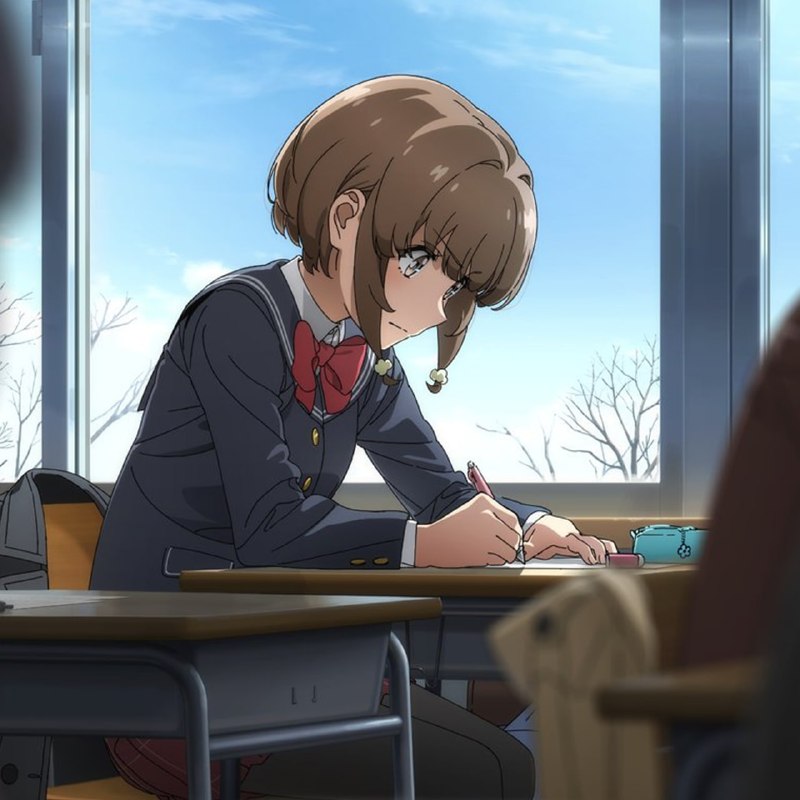 Необъяснимые любовное истории
Новый постер к аниме-фильму "Этот глупый свин не понимает мечту дорог