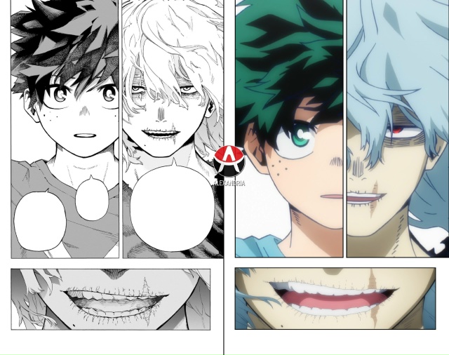 ⚡ Сравниваем [club85320806|«Моя Геройская Академия»]: манга ?...