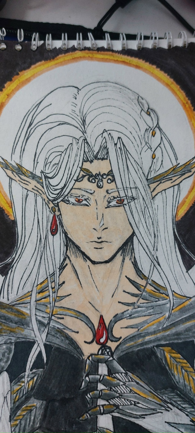 И снова привет
Эксперимент с новыми фломастерами
Пол?...