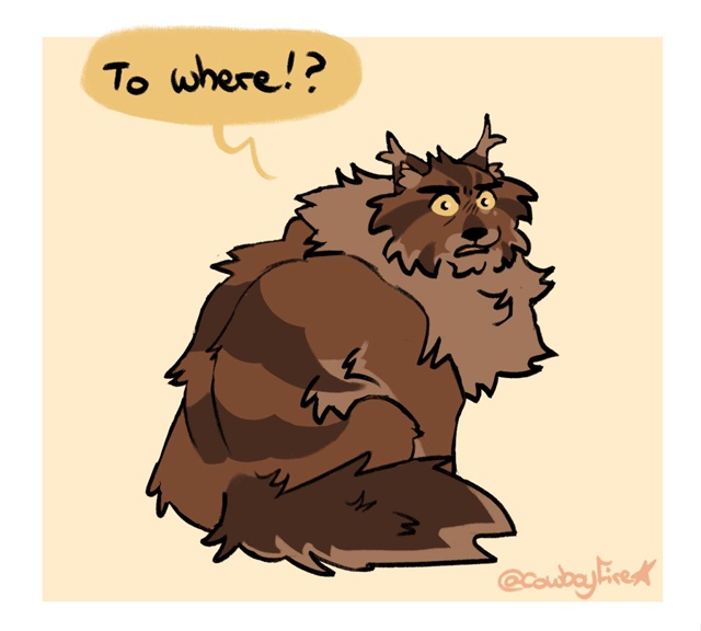 Белка: — Я слышала, что Звёздное племя нас шипперит~
Еж?...