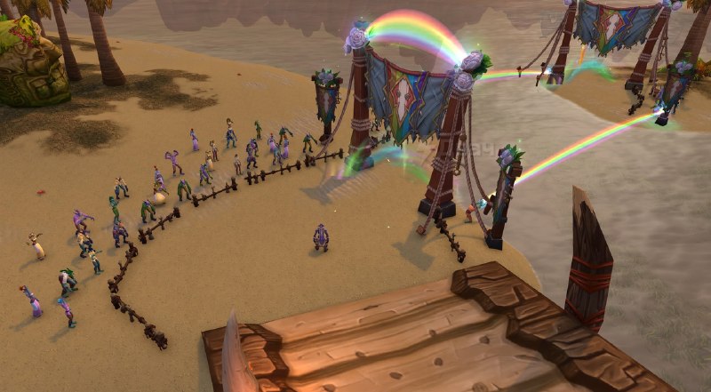 В World of Warcraft стартовал первый в истории игры официальный гей-парад (экстремизм в РФ)
Blizzar