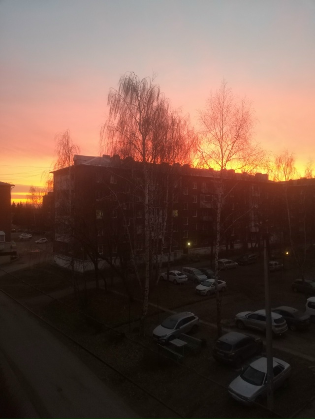 Доброе утро Можга.
Вчерашнее нояборское утро.