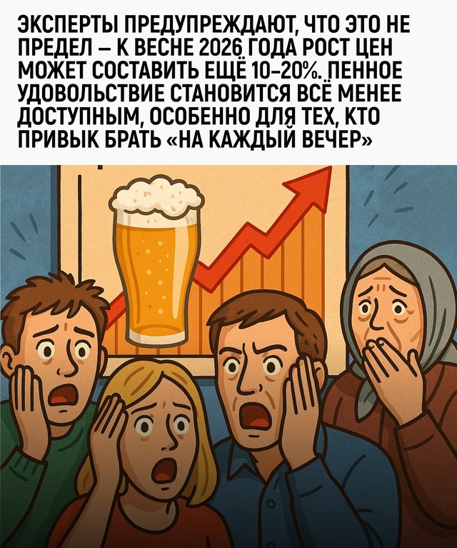 Пиво дорожает, ЗОЖ побеждает… не потому что он сильнее...