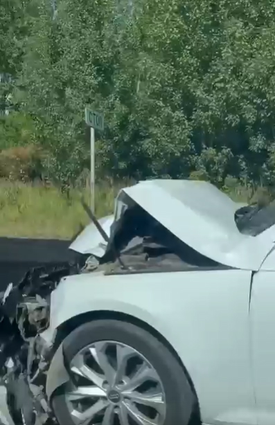 На выезде из Ярославля в сторону Тутаева.