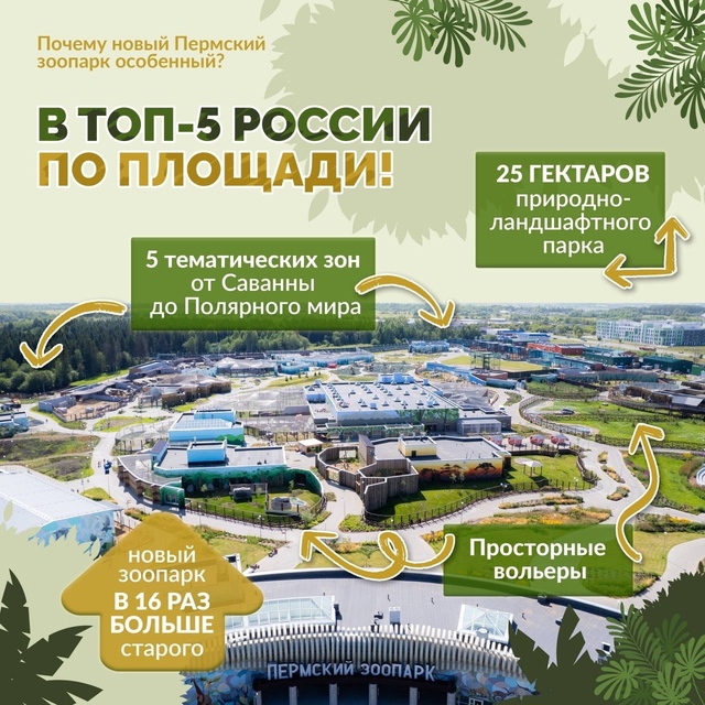 😍 Родители, готовьте детей к восторгу!
Новый зоопарк ...