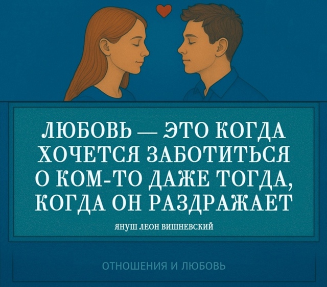 Эта цитата подчёркивает, что настоящая любовь — это не...