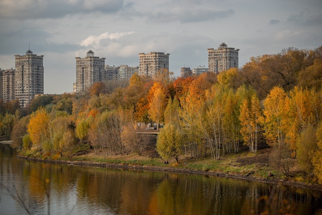 Октябрь в городке ... 🍁🍂