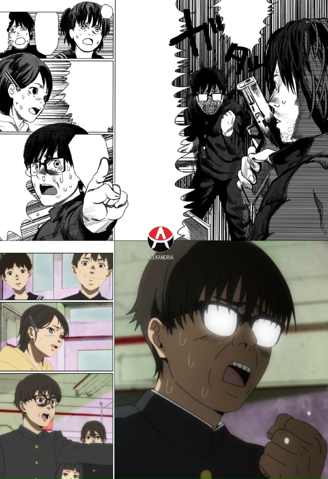 🔥Сравниваем «Ван-шоты Фудзимото»: манга х 2 серия.
#ср...