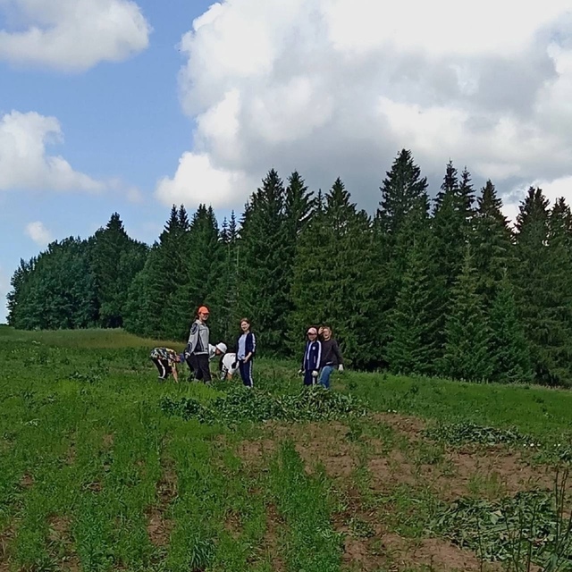 ? Ребята из села Трун Чернушинского района возрождаю?...