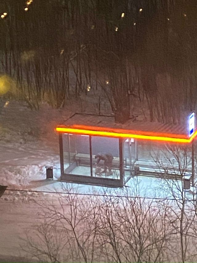 Добрый вечер! Остановка на Пионерской превратилась в о...