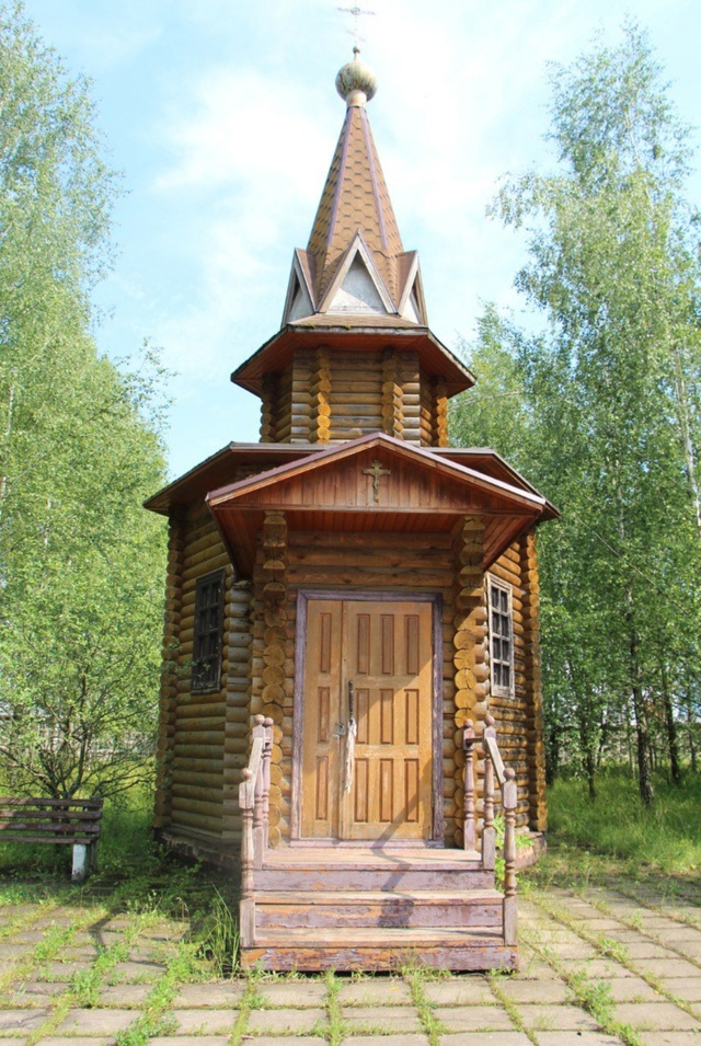 На территории Волоколамской больницы есть вот такая к?...