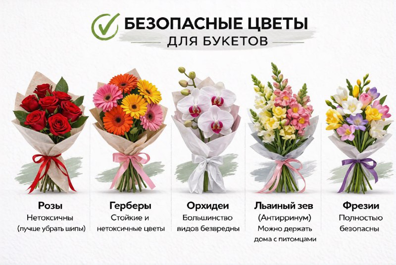 😰 Подаренные на 8 Марта цветы могут быть опасны для кошек, предупреждают ветеринары
Праздничные бук