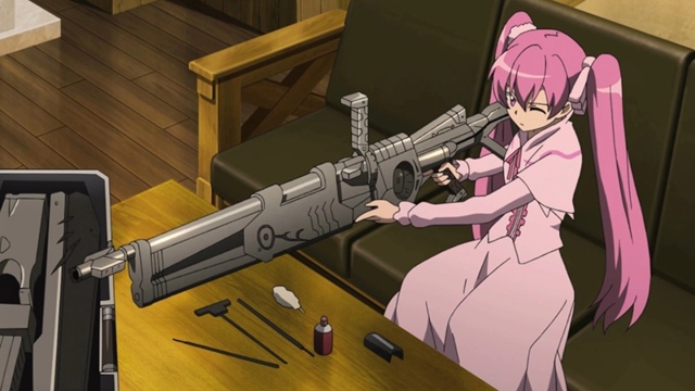 Персонажи аниме с оружием, как отдельный вид искусства