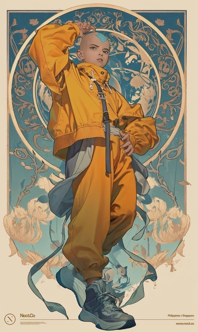 #Avatar / Аватар: Легенда об Аанге
Гаанг от #ИИ