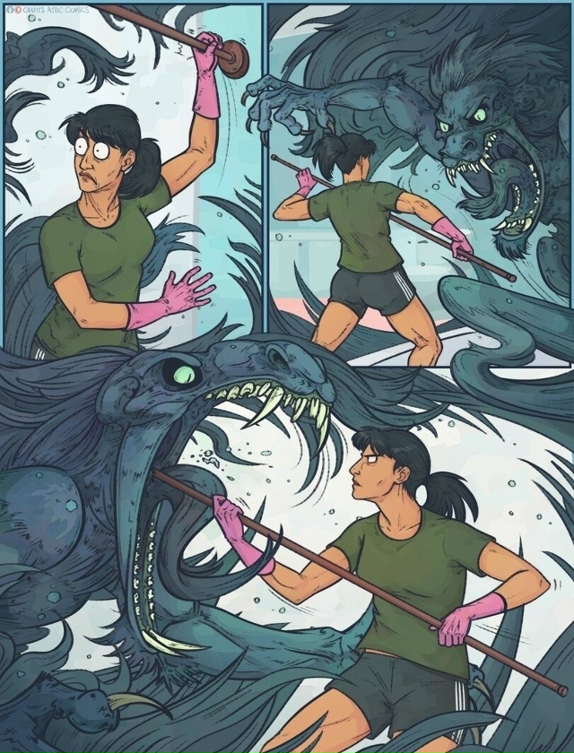 Ну куда на мать