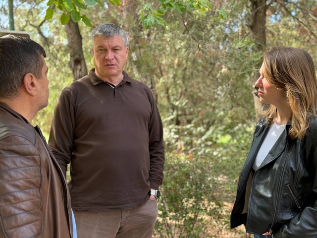 В рамках рабочего визита в Евпаторию министра экологи?...