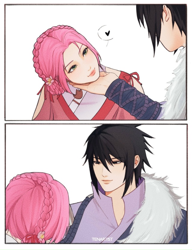 #Naruto / Наруто
СасуСаку от tenartistt 🌸🍅