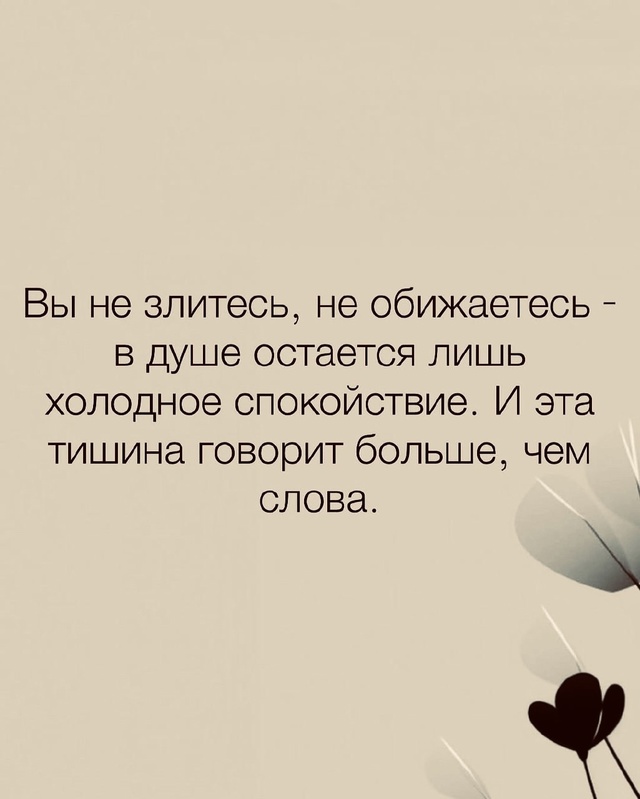Холодное спокойствие