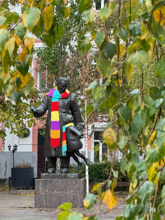 Маршак собрался на МАРШАК.
Невероятно красивые фото о?...