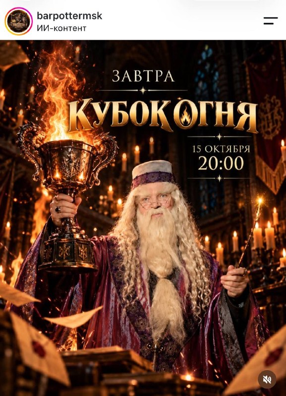 Новости для поттероманок: в баре-музее «У Поттера» проходят магические турниры с шоу, квизами и пров
