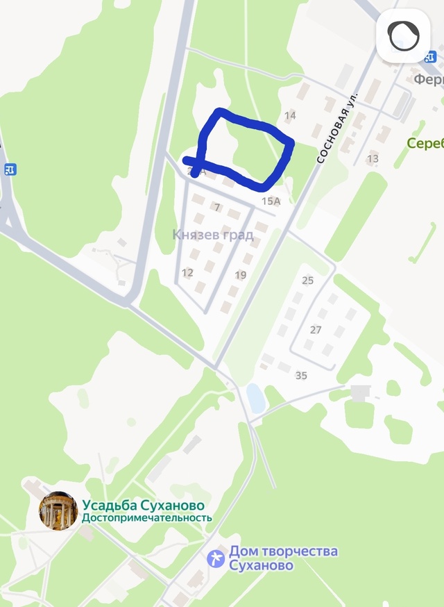 Недалеко от усадьбы Суханово начали строить подстанци...