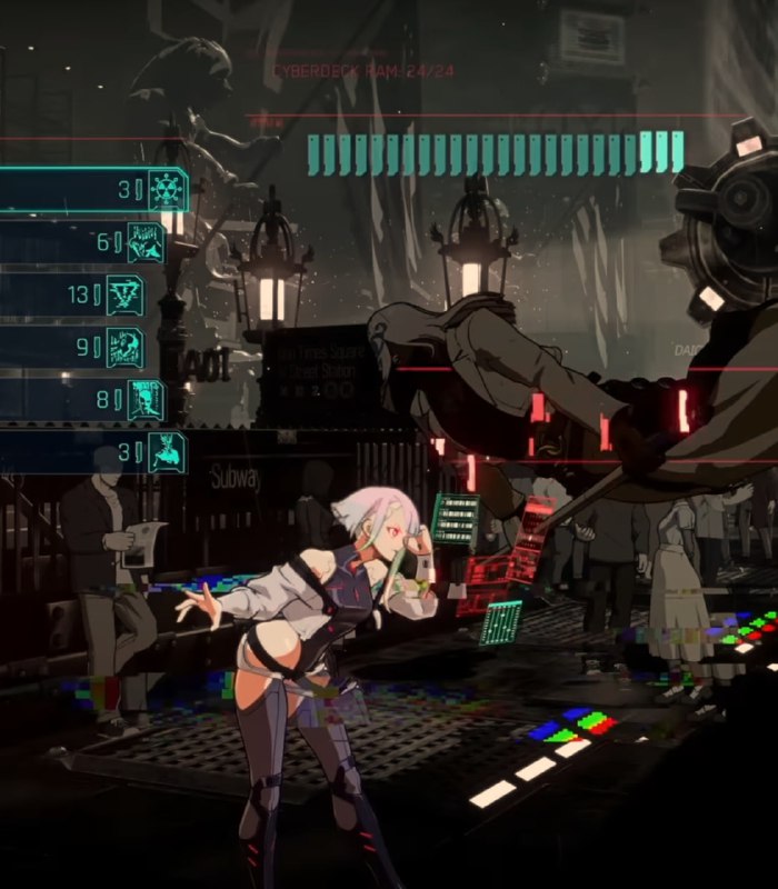 ⚡️Люси из «Киберпанк: Бегущие по краю» появится в Guilty Gear Strive 21 августа.
Она может останавл