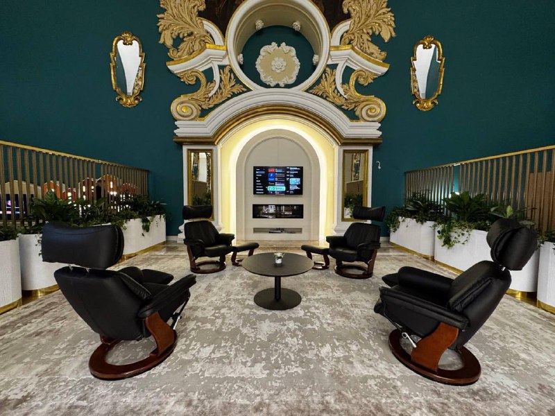 🤩 На Казанском вокзале открылся премиальный бизнес-зал, — пресс-служба РЖД
Историческое барокко, ко