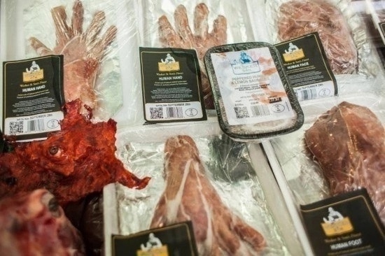 Самый жуткий магазин: лавка человеческого мяса в Лондо...