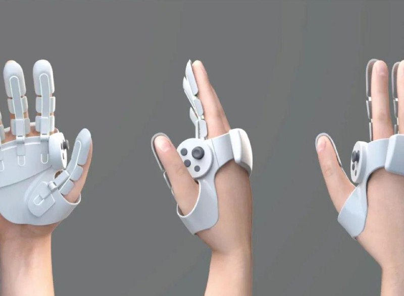 Sharp представила перчатки для VR, с помощью которого можно почувствовать предметы в виртуальной реа
