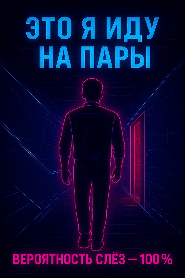 Зачем вообще ездить на пары, если можно отчислиться и б...