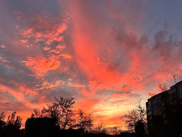 Сегодняшний закат от наших подписчиков 🌆