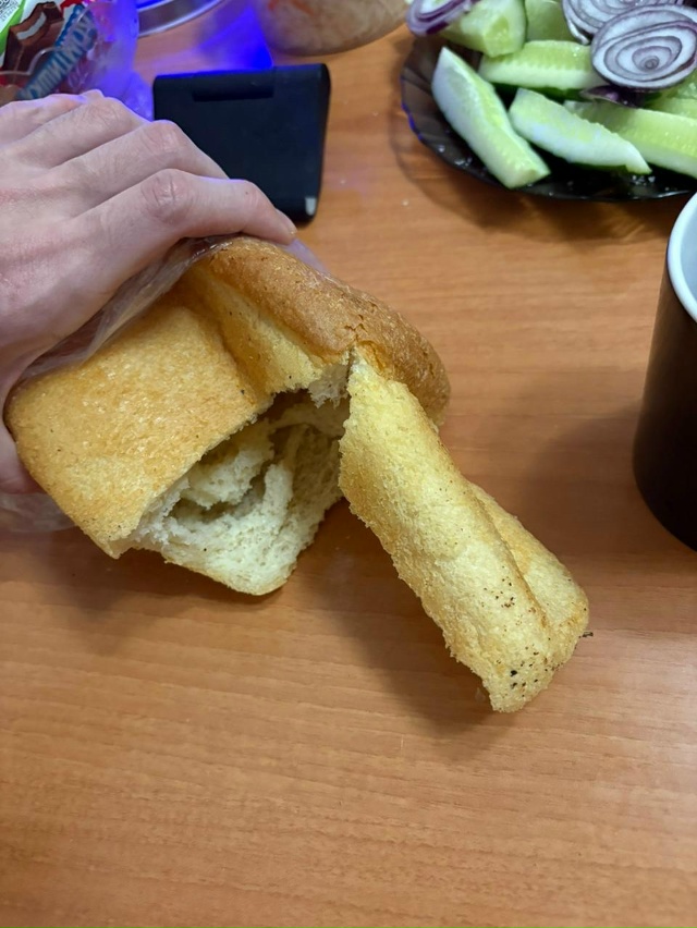 Вот такой «воздушный»хлебушек Алатырского хлебозавод...