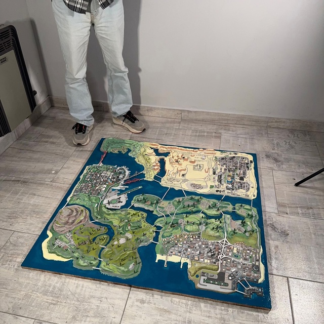 Чел под ником manderoff проникся ностальгией по GTA: San Andreas и ...